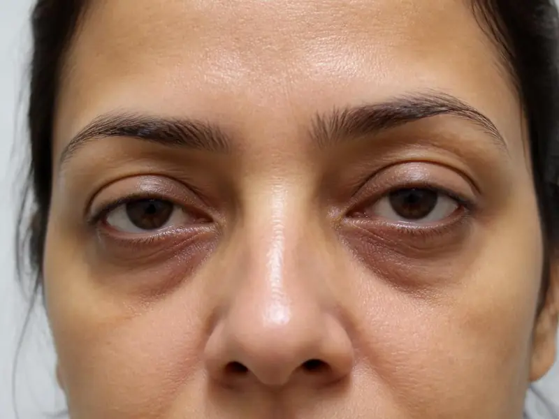 Ilustração da queixa: olheiras